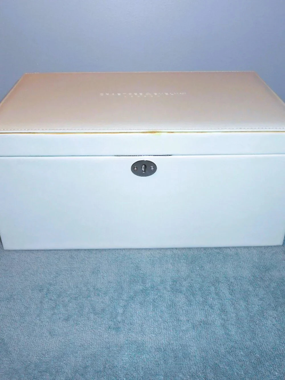 Crabtree & Evelyn jewelry organizer storage box